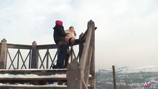 Real Czech Teen Street Whore Has Bareback Outdoor Sex for Cash