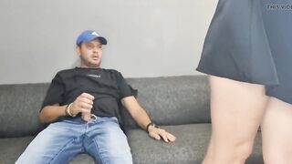Mutual masturbation with my stepmom after watching a movie