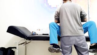 adventure in the hospital!! The divorced doctor is charming when she has sex in her office with a patient