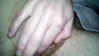 My hairy stretched cunt gets fingered