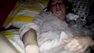 My hairy stretched cunt gets fingered