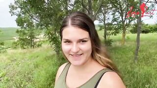 Lena Lust - Outdoor Masturbation and Pee
