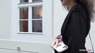GERMAN SCOUT - SKINNY COLLEGE GIRL ISABELLA PICKED UP AND FUCKED