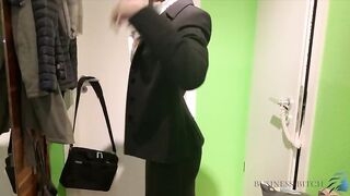 woman in business look has quick fuck before work-business-bitch